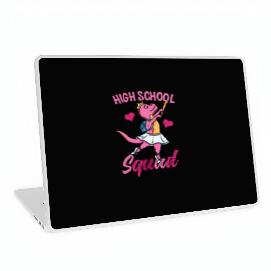 High School Squad Ballet Back To School Girls Laptop Skins
