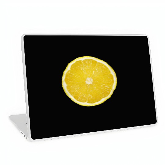 Radiate Positive Lemon Slice. Juicy Slice Lemon Laptop Skins