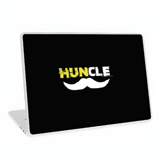 Huncle Eroded Yellow Laptop Skins