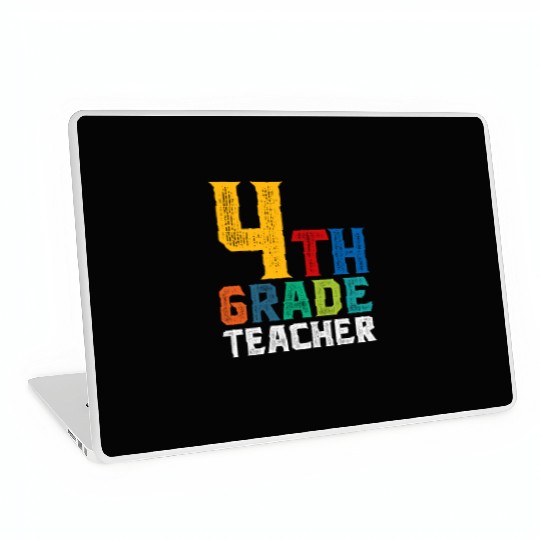 4th Grade Teacher Laptop Skins
