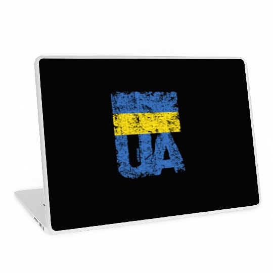 I stand with Ukraine. Support Ukraine. Stop War Laptop Skins