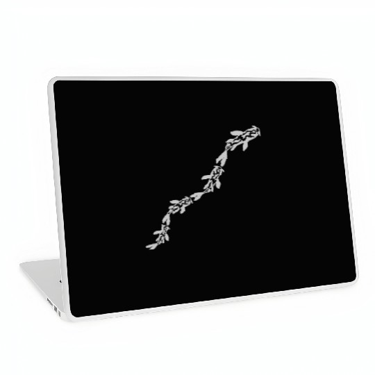 row koi fish nishikigoi Laptop Skins