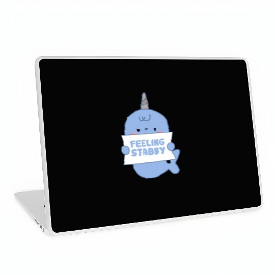 Feeling Stabby, Narwhal Laptop Skins