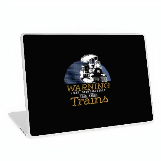 Train Lover Locomotive Laptop Skins
