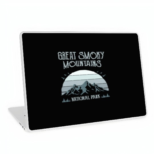 Great Smoky Mountains Vintage National Park Laptop Skins