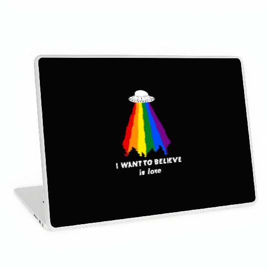 I Want to Believe (In Love) Laptop Skins