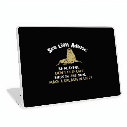 Sea Lion Laptop Skins Seal Animal Gift Sea Lion Laptop Skins S