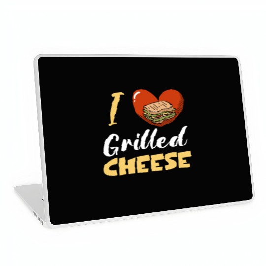 I Love Grilled Cheese Laptop Skins