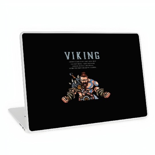 Viking Warrior Valhalla Awaits Me 2 Laptop Skins