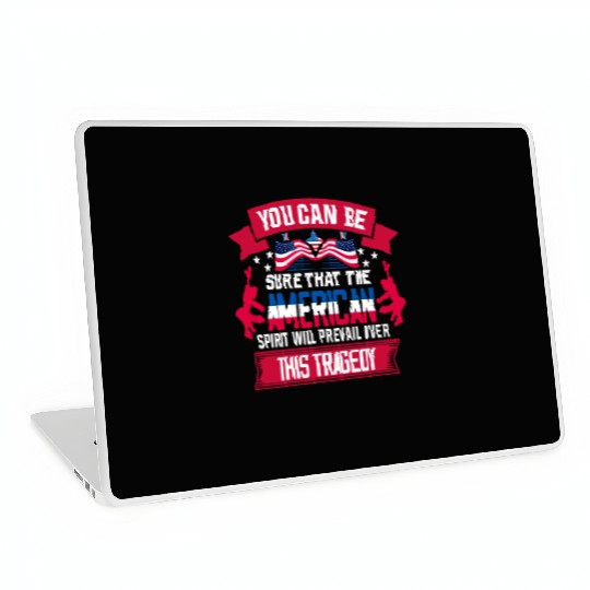Patriot Day 9 11 American Spirit Laptop Skins