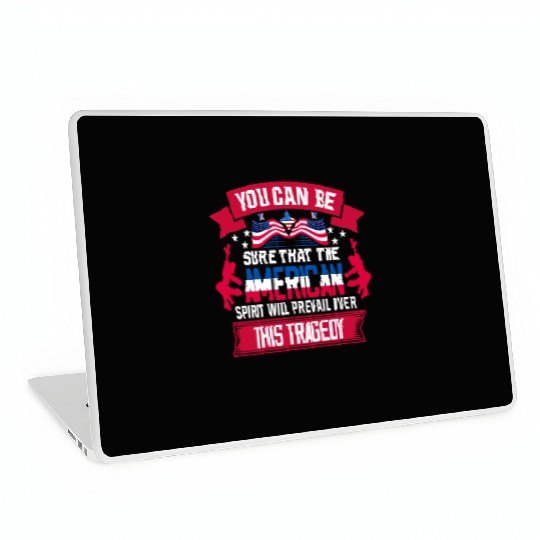 Patriot Day 9 11 American Spirit Laptop Skins