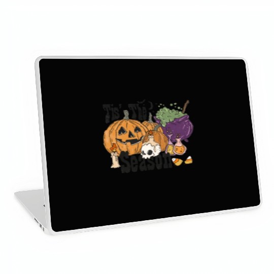 Fun Halloween Designs Tis the Season Laptop Skins