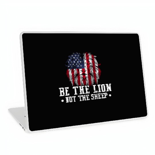 Be The Lion Not The Sheep Laptop Skins