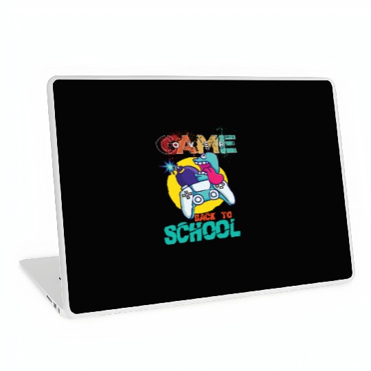 Back to School Funny Game Over Teacher Student Laptop Skins