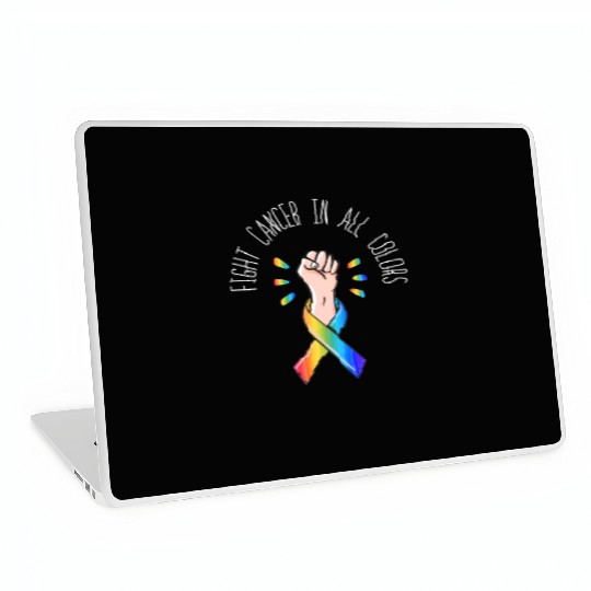 Cancer Sucks In Every Color Fighter Fight Support Laptop Skins