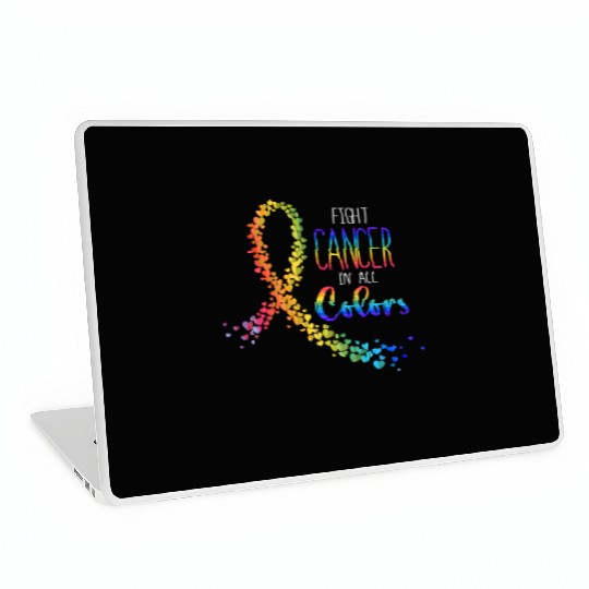 Cancer Sucks In Every Color Fighter Fight Support Laptop Skins