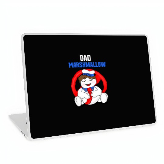 DAD ghostbusters Laptop Skins