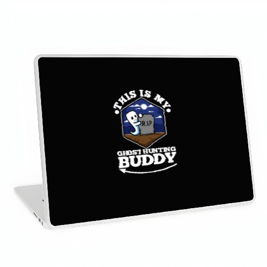 This is my ghost hunting buddy Laptop Skins