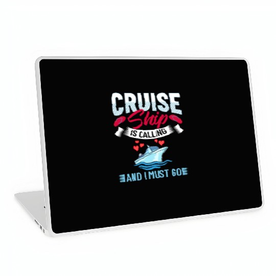 Cruise Ship Vacation Trip Party Sailing Boating Laptop Skins