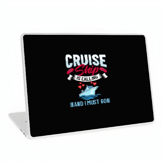 Cruise Ship Vacation Trip Party Sailing Boating Laptop Skins
