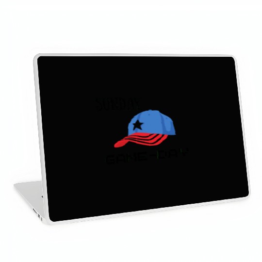 GAME Day Sunday Cute on Holiday Laptop Skins