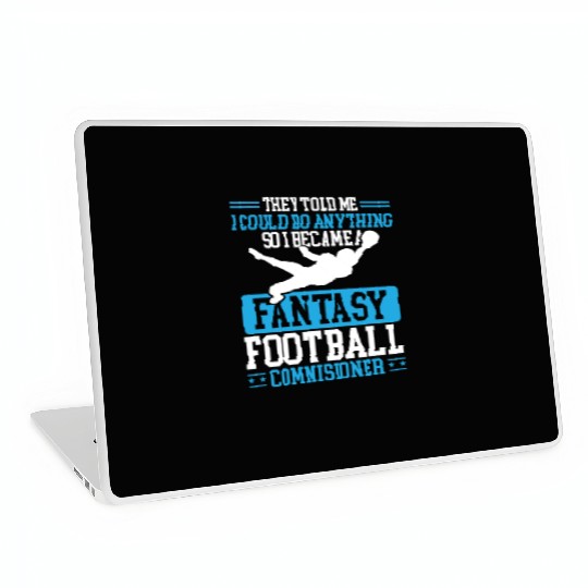 Fantasy Football Commissioner Championship Team Laptop Skins