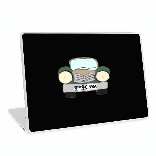 Old Car Khaki Afrikaans PK wa Laptop Skins