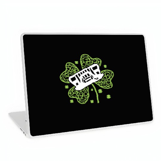 Shamrock Jeep Laptop Skins