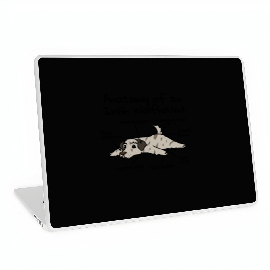 Anatomy Of A Irish Wolfhound Laptop Skins