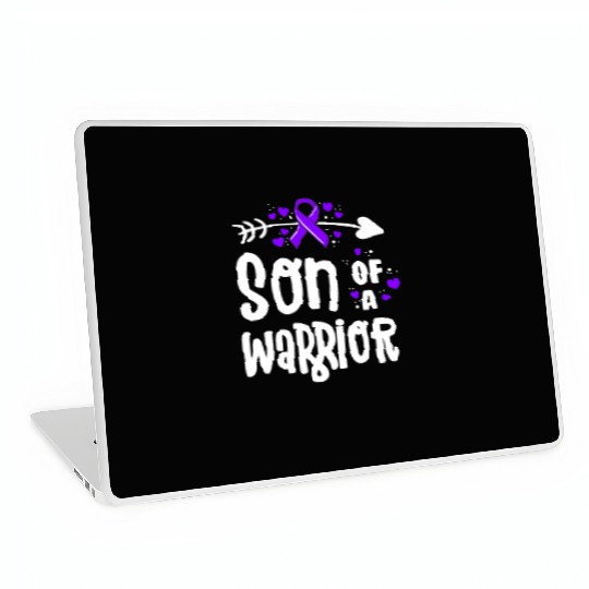 Son Of A Warrior Hodgkins Lymphoma Cancer Laptop Skins