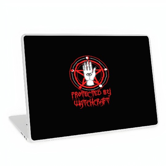 Protected By Witchcraft Laptop Skins