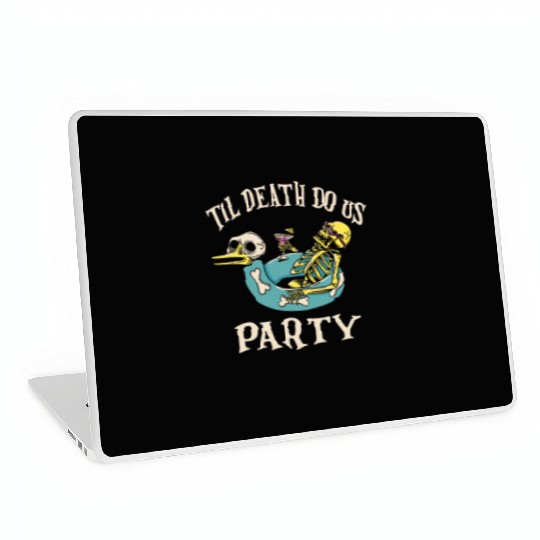Til Death Do Us Party Bridal Bachelorette Matching Laptop Skins