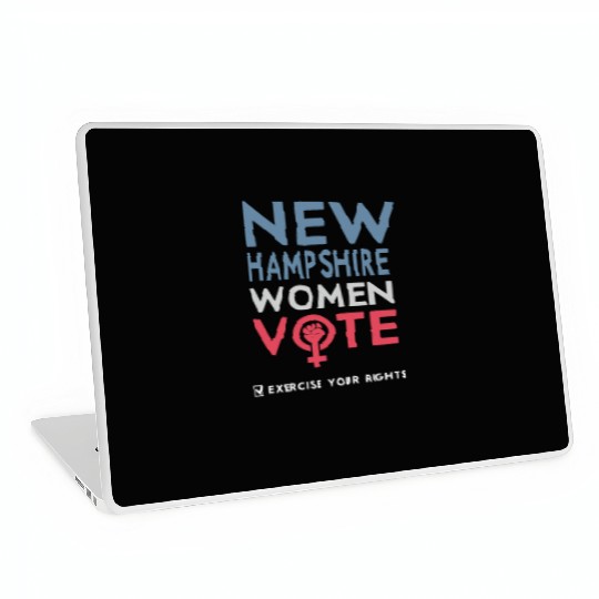 New Hampshire Women Vote Voter 2022 Election Laptop Skins