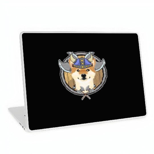 Shiba Inu I Valhalla I Viking Laptop Skins