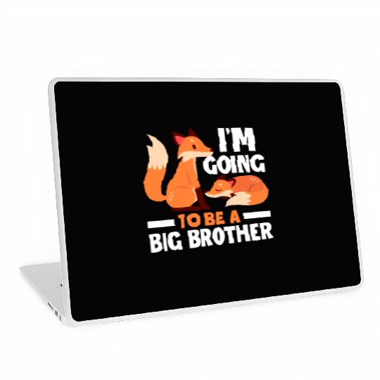 Fox Brother Siblings Offspring Gift Laptop Skins
