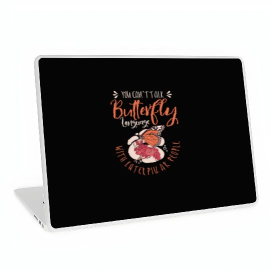 Celestial Art Butterfly Talking Mystical Insect Laptop Skins