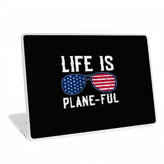 Airline Pilot Aviation Themed Pun For a Corporate Laptop Skins