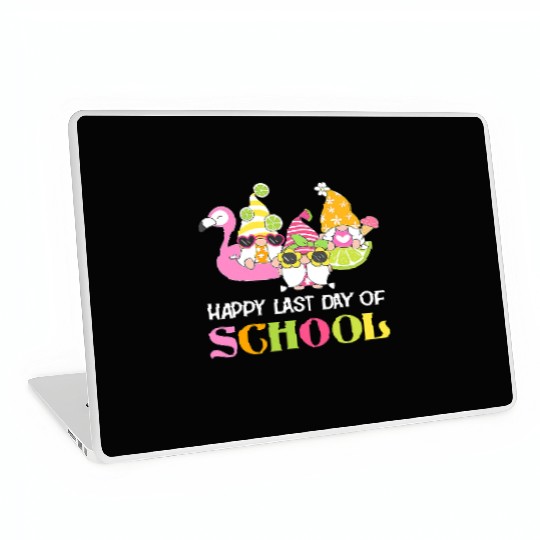 Happy Last Day Of School Teacher Student Graduatio Laptop Skins