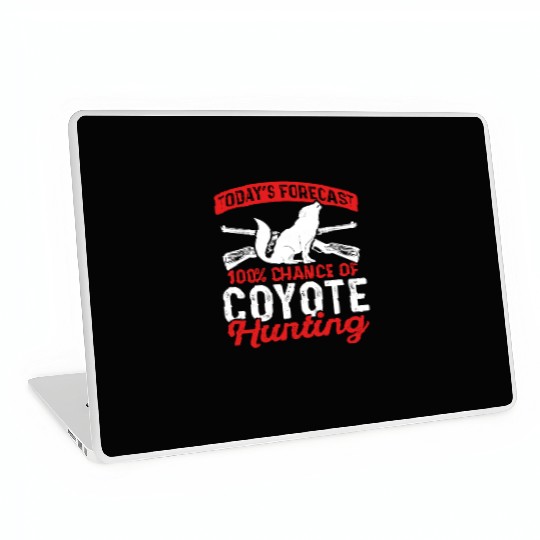 Coyote Trapping Coyote Hunting Yote Hunting Gift Laptop Skins
