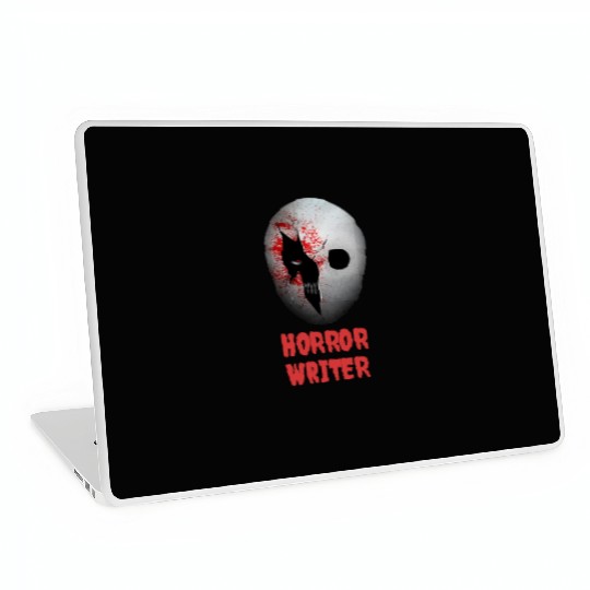 Horror Writer Halloween Costume Laptop Skins