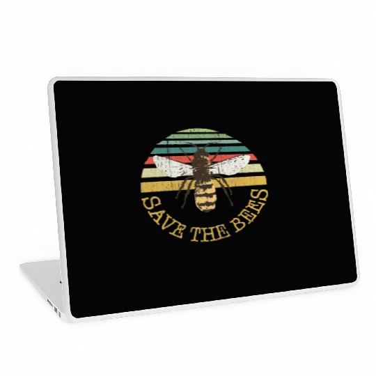 Bee BeeKeeper Save the Bees Apiary Design Laptop Skins