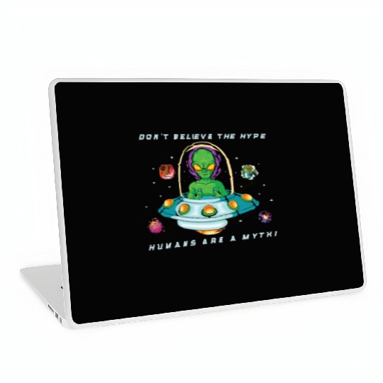 Alien Extraterrestrial Area 51 UFO Space Geek Gift Laptop Skins