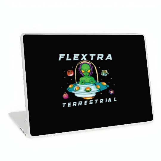 Alien Extraterrestrial Area 51 UFO Space Geek Gift Laptop Skins