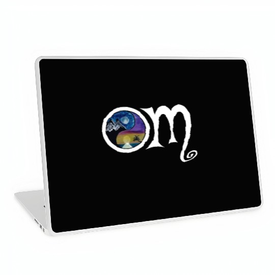 OM Ying Yang Laptop Skins