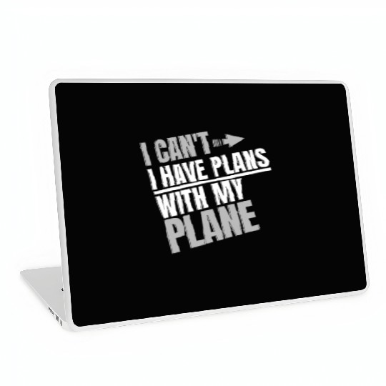 Airline Pilot Aviation Pun For a Corporate Pilot Laptop Skins