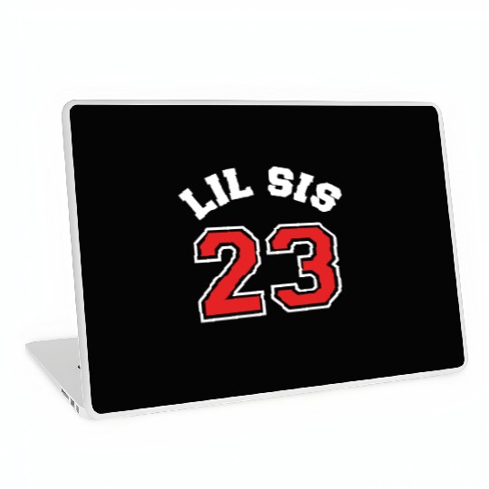Lil Sis 2023 Little Sister Baby Family Birth Child Laptop Skins