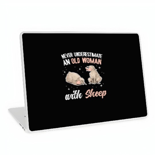 Cute Lamb Saying - Farmer & Sheep Laptop Skins
