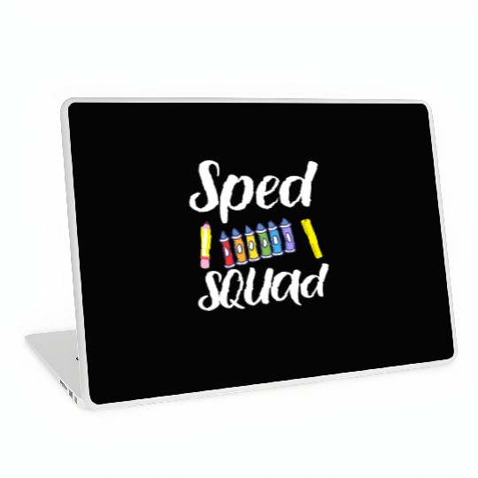 SPED Squad Special Education Teacher Laptop Skins
