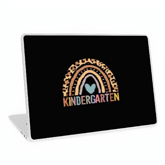 Kindergarten Rainbow Girls Boys Teacher Team Kinde Laptop Skins