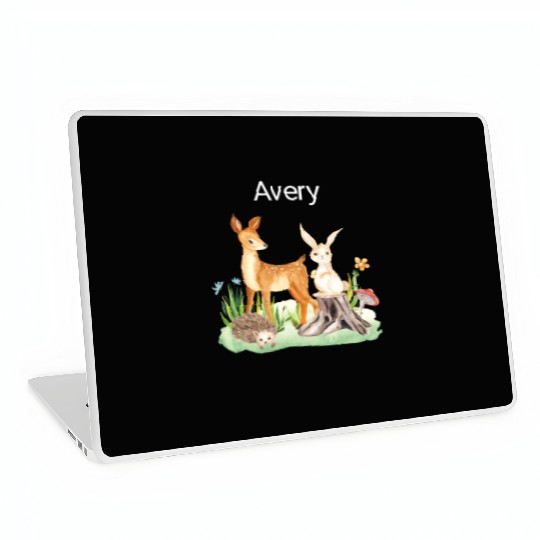 Animal deer rabbit hedgehog Avery Laptop Skins